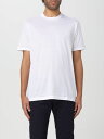 【土日限定1000円OFF】 ポール アンド シャーク PAUL & SHARK Tシャツ メンズ ホワイト T-shirts 24411006 White 関税 送料無料 ラッピング無料 2024SS gi