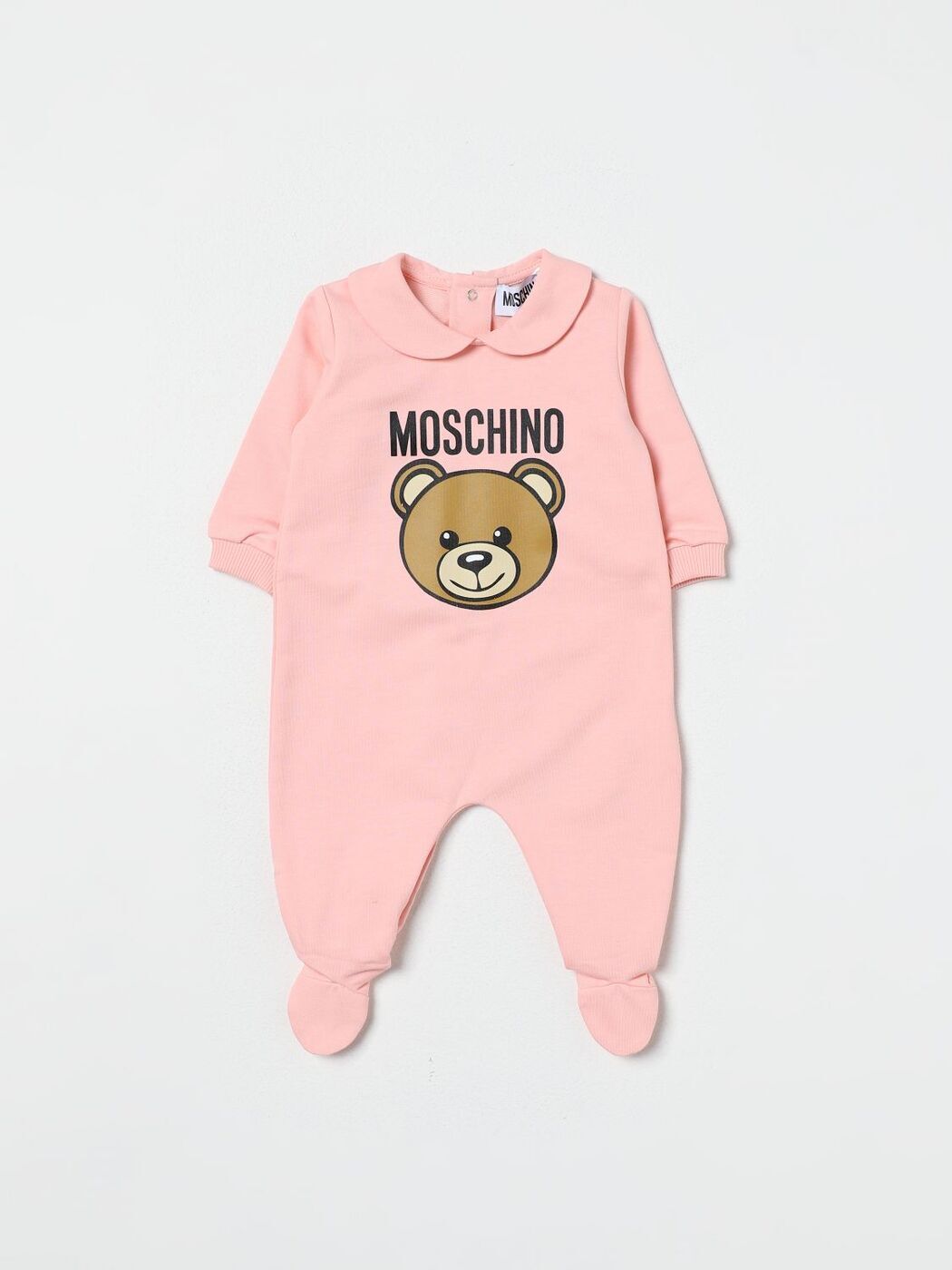 【楽天スーパーSALE!!15000円以上1000円OFFクーポン対象】 MOSCHINO モスキーノ ピンク Pink ベビーウェア ベビーユニセックス 春夏2024 MUY06PLCA19 【関税・送料無料】【ラッピング無料】 gi