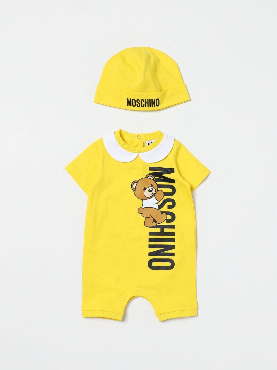 MOSCHINO モスキーノ イエロー Yellow ファッション小物 ベビーユニセックス 春夏2024 MUY068LAA17 【関税・送料無料】【ラッピング無料】 gi