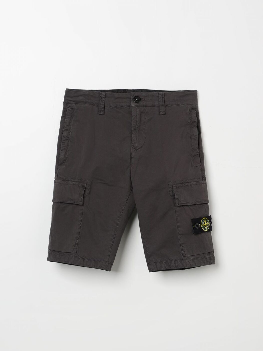 【土日限定クーポン配布中！】 STONE ISLAND JUNIOR ストーン アイランド グレー Grey ショーツ ボーイズ 春夏2024 L0210 【関税・送料無料】【ラッピング無料】 gi