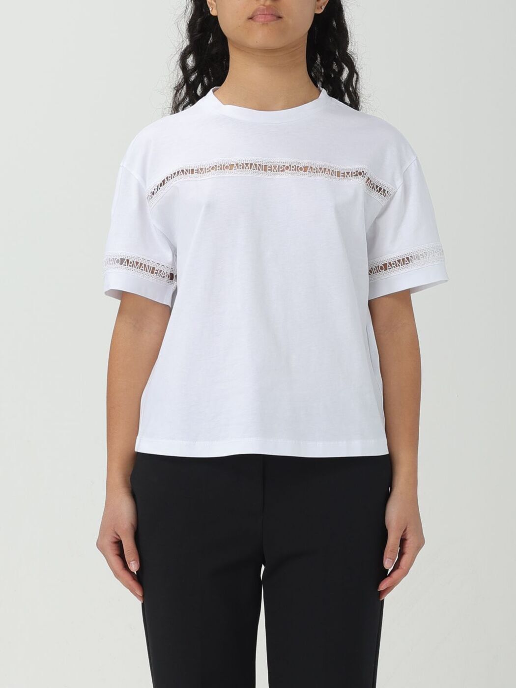ݥȺ4!! ݥꥪ ޡ EMPORIO ARMANI ݥ T ǥ ۥ磻 T-shir...