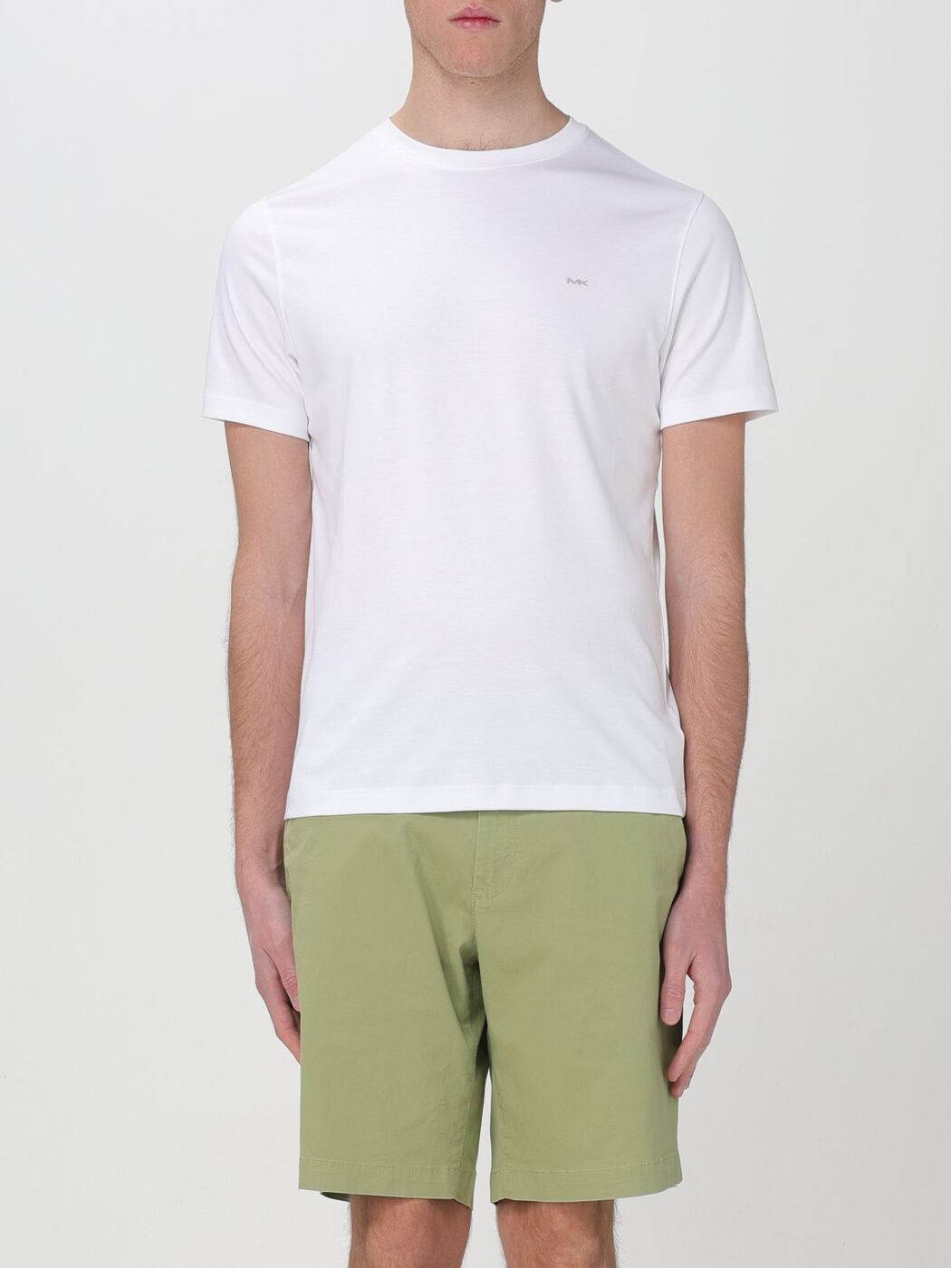 MICHAEL KORS マイケルコース ホワイト White Tシャツ メンズ 春夏2024 CB95FJ2C93 【関税・送料無料】【ラッピング無料】 gi