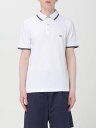 【三連休限定1000円OFF】 フェイ FAY ポロシャツ メンズ ホワイト Polo shirts NPMB248140STDW White 関税 送料無料 ラッピング無料 2024SS gi
