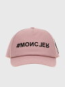 【15,000円以上1,000円OFF!!】 MONCLER モンクレール ピンク Pink 帽子 レディース 春夏2024 3B0000204863 【関税・送料無料】【ラッピング無料】 gi