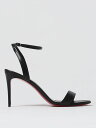 【15,000円以上1,000円OFF!!】 CHRISTIAN LOUBOUTIN クリスチャンルブタン ブラック Black サンダル レディース 春夏2024 1240025 【関税・送料無料】【ラッピング無料】 gi