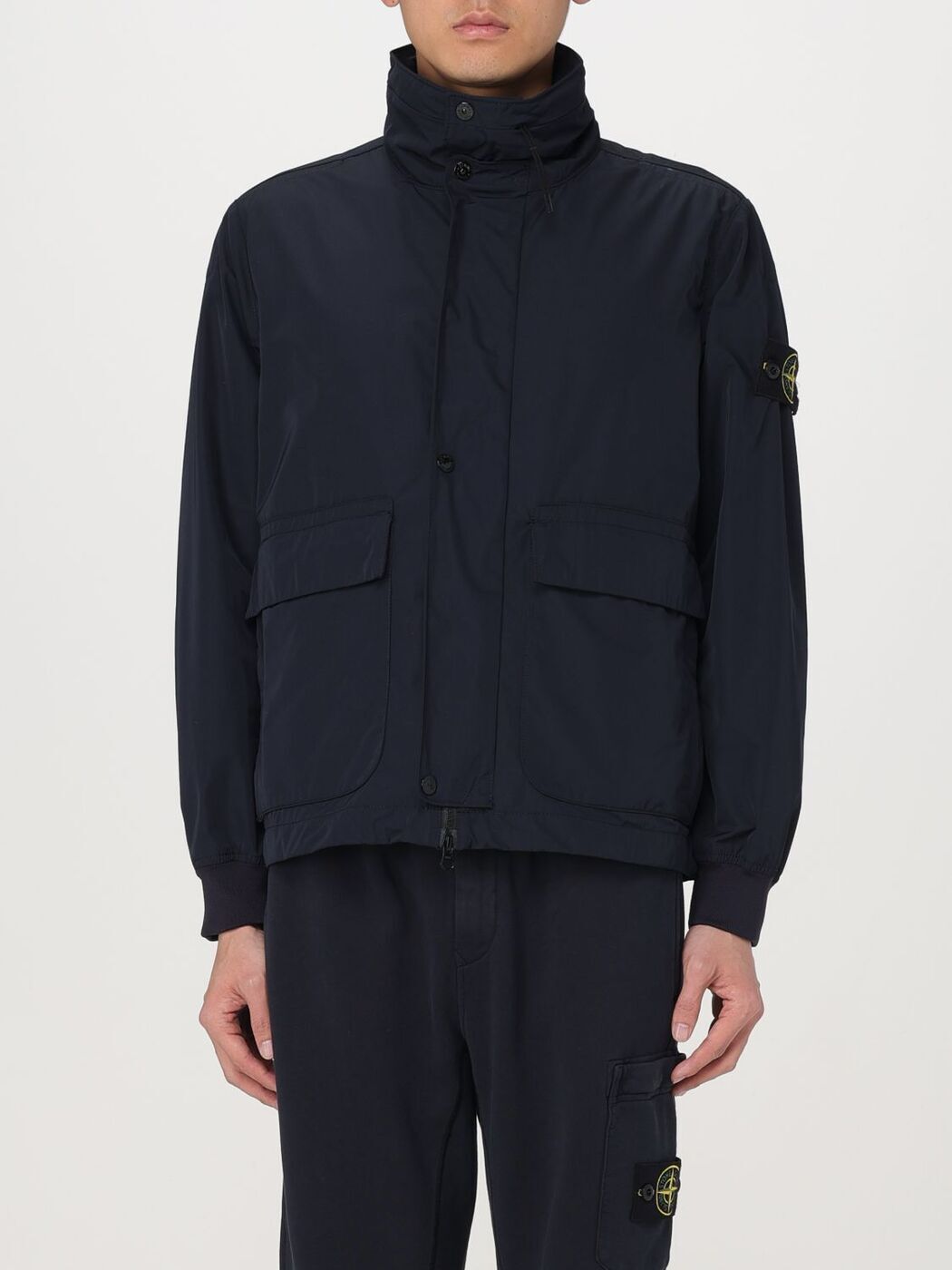 STONE ISLAND ストーン アイランド ブルー Blue ジャケット メンズ 春夏2024 41626 【関税・送料無料】..