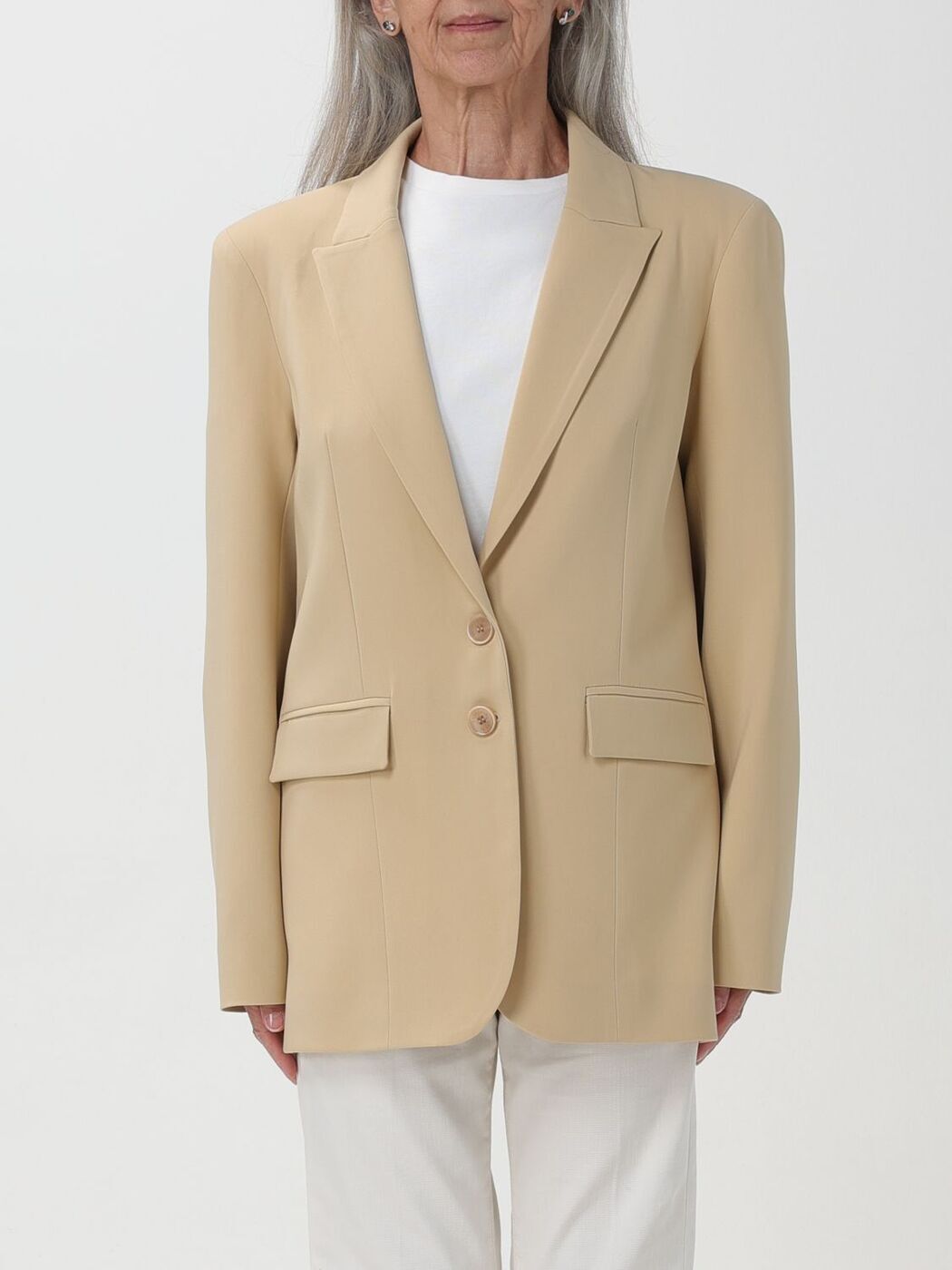 PATRIZIA PEPE パトリツィアペペ ベージュ Beige ジャケット レディース 春夏2024 8S1456A6F5 【関税・送料無料】【ラッピング無料】 gi