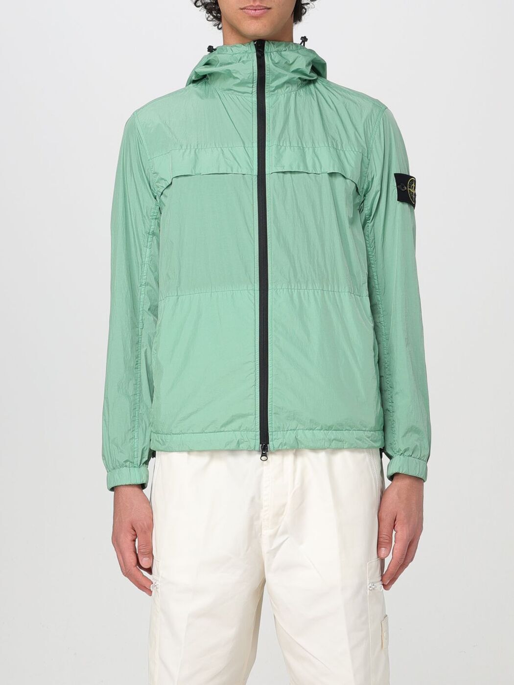 STONE ISLAND ストーン アイランド グリーン Green ジャケット メンズ 春夏2024 40922 【関税・送料無..