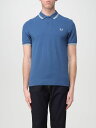 【15,000円以上1,000円OFF!!】 FRED PERRY フレッド ペリー ブルー Blue ポロシャツ メンズ 春夏2024 M3600 【関税・送料無料】【ラッピング無料】 gi