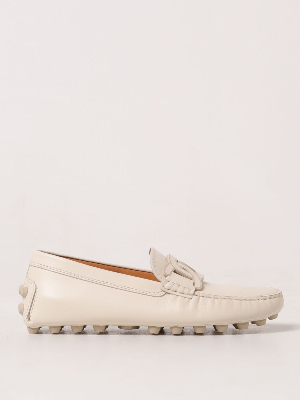 【土日限定クーポン配布中！】 TOD'S トッズ ホワイト White ローファー レディース 春夏2024 XXW52K0IH00N6M 【関税・送料無料】【ラッピング無料】 gi