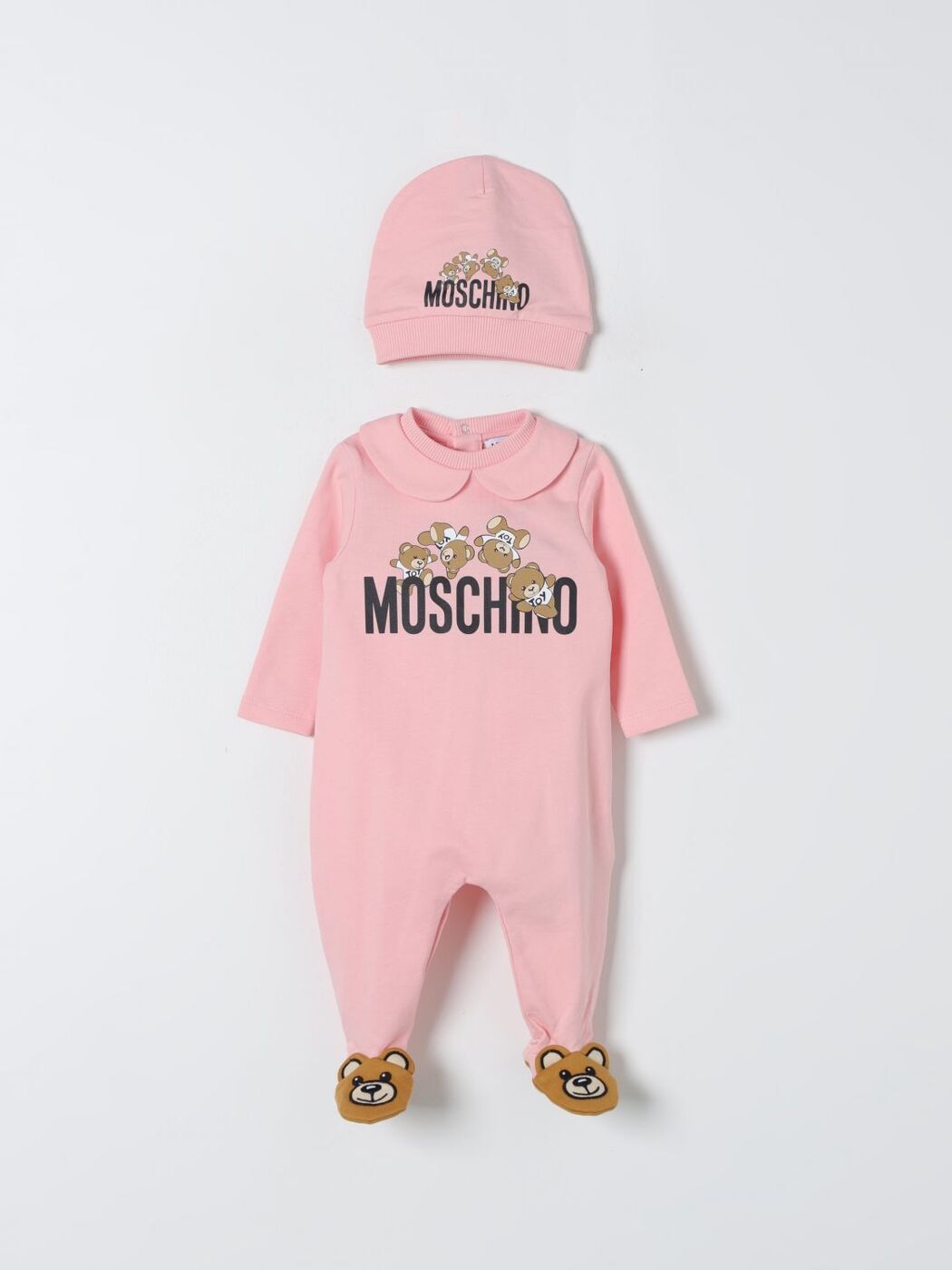 【毎月1日はエントリーでポイント3倍！】 MOSCHINO モスキーノ ピンク Pink ファッション小物 ベビーユニセックス 春夏2024 MUY065LCA19 【関税・送料無料】【ラッピング無料】 gi