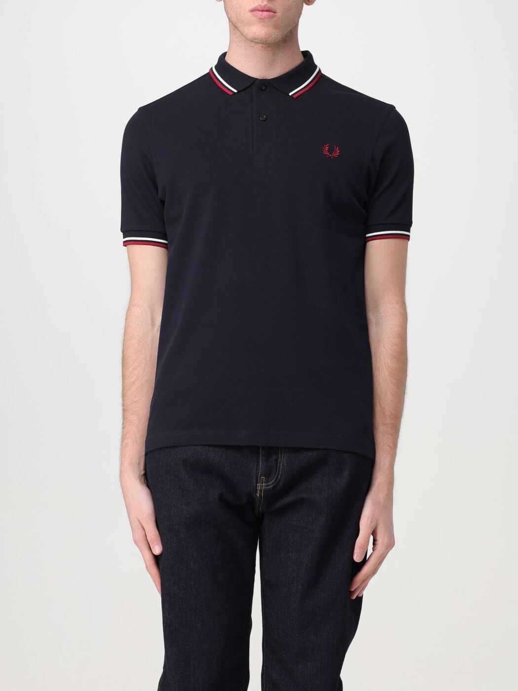 【土日限定クーポン配布中！】 FRED PERRY フレッド ペリー ネイビー Navy ポロシャツ メンズ 春夏2024 M3600 【関税・送料無料】【ラッピング無料】 gi