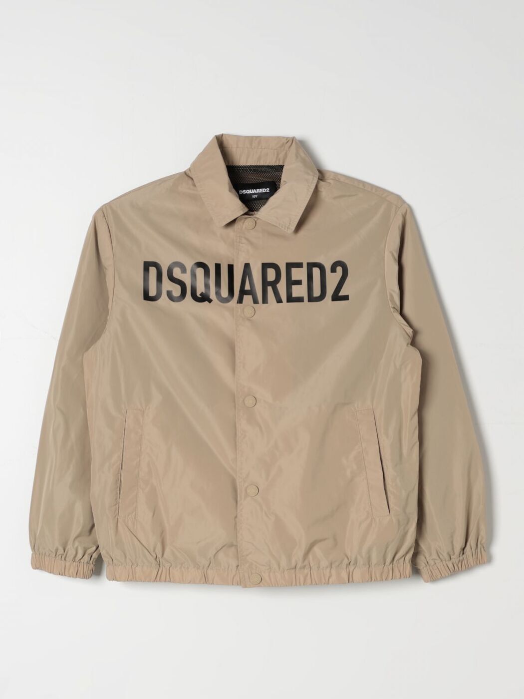 【0のつく日は全商品ポイント4倍】 DSQUARED2 JUNIOR ディースクエアードジュニア ベージュ Beige ジャ..