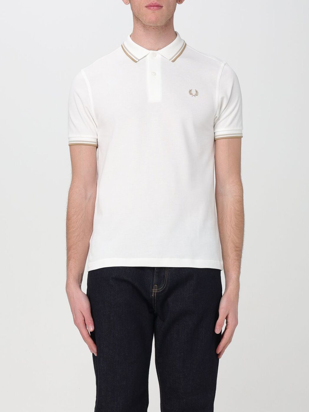 FRED PERRY フレッド ペリー ホワイト White ポロシャツ メンズ 春夏2024 M3600 【関税・送料無料】【ラッピング無料】 gi