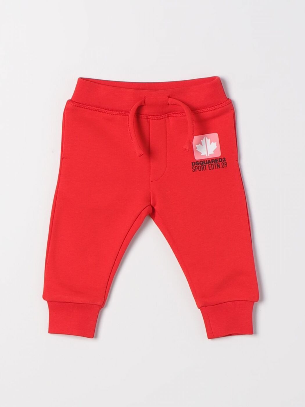 【土日限定クーポン配布中！】 DSQUARED2 JUNIOR ディースクエアードジュニア レッド Red パンツ ボー..