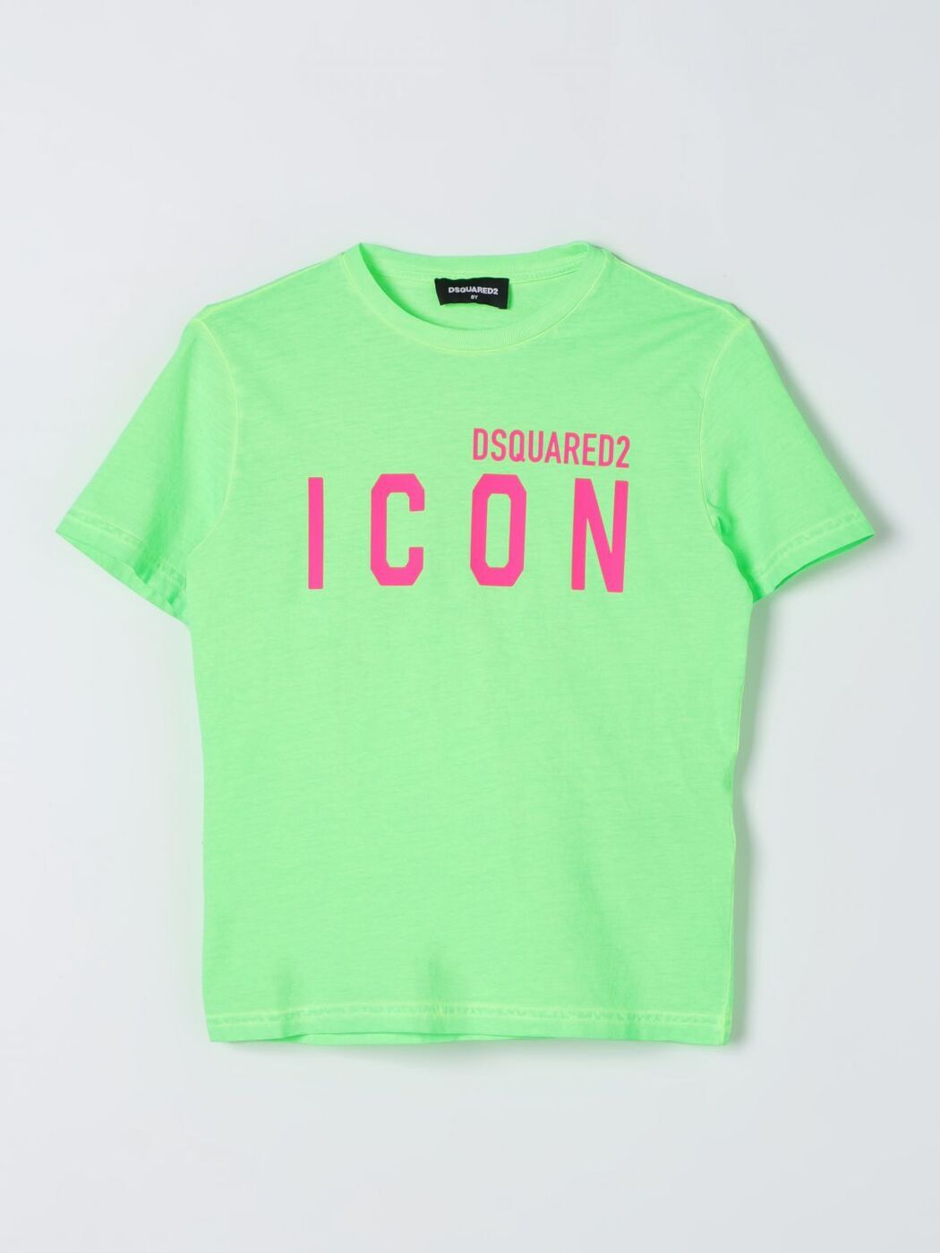 DSQUARED2 JUNIOR ディースクエアードジュニア グリーン Green Tシャツ ボーイズ 春夏2024 DQ2416D0A80 【関税・送料無料】【ラッピング無料】 gi