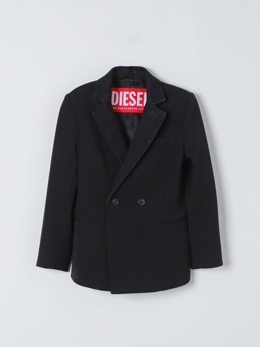 【土日限定クーポン配布中！】 DIESEL ディーゼル ブラック Black ジャケット ボーイズ 春夏2024 J0174..