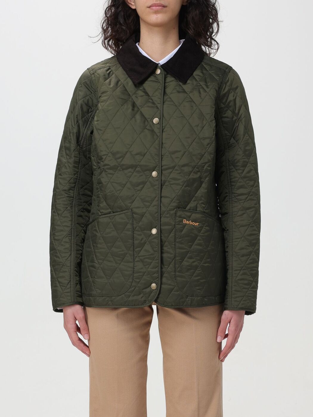 【5のつく日は全商品ポイント4倍】 BARBOUR バブアー グリーン Green ジャケット レディース 春夏2024 LQU0475 【関税・送料無料】【ラッピング無料】 gi