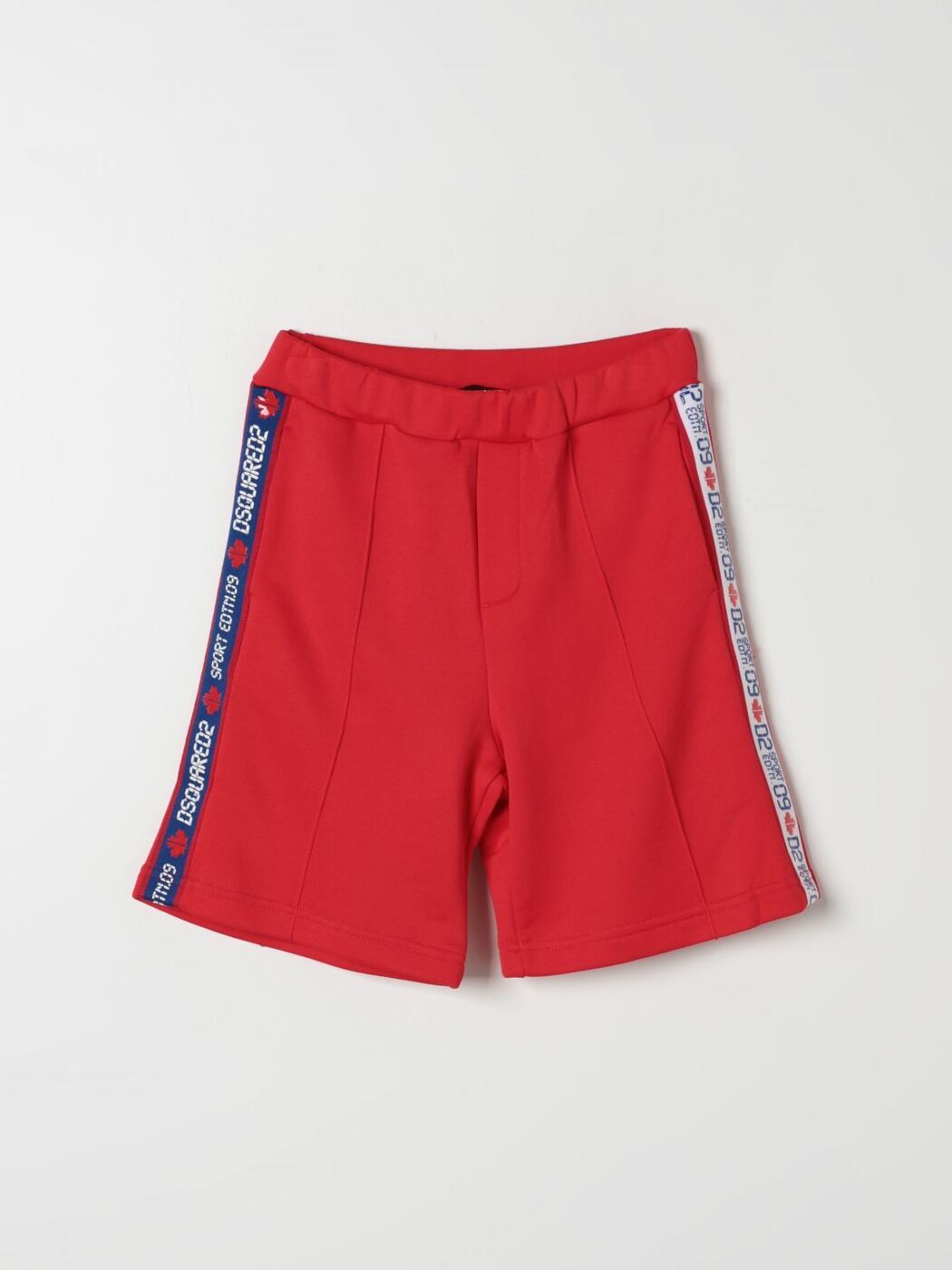 【土日限定クーポン配布中！】 DSQUARED2 JUNIOR ディースクエアードジュニア レッド Red ショーツ ボーイズ 春夏2024 DQ2177D0A72 【関税・送料無料】【ラッピング無料】 gi