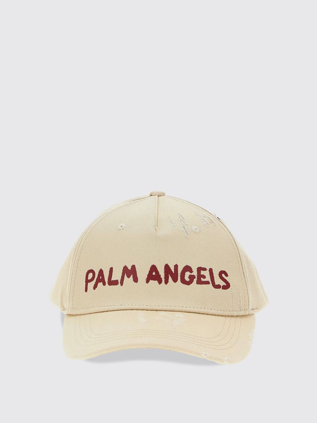 【土日限定クーポン配布中！】 PALM ANGELS パーム エンジェルス ホワイト White 帽子 メンズ 春夏2024 PMLB094S24FAB001 【関税・送料無料】【ラッピング無料】 gi