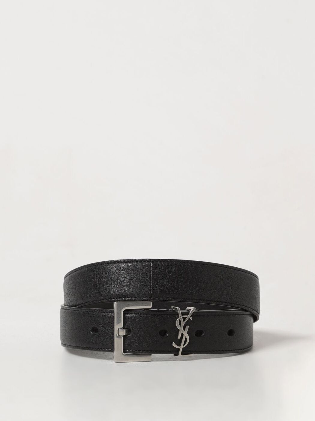 1000OFFݥ!!   SAINT LAURENT PARIS ٥  ֥å Belts 634440BRM0E Black  ̵ åԥ̵ 2024SS gi