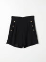 【15,000円以上1,000円OFF!!】 BALMAIN バルマン ブラック Black ショーツ ガールズ 春夏2024 BU6C29K0172 【関税・送料無料】【ラッピング無料】 gi