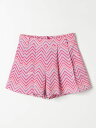 【15,000円以上1,000円OFF!!】 MISSONI KIDS ミッソーニキッズ ピンク Pink ショーツ ガールズ 春夏2024 MU6C29G0138 【関税・送料無料】【ラッピング無料】 gi