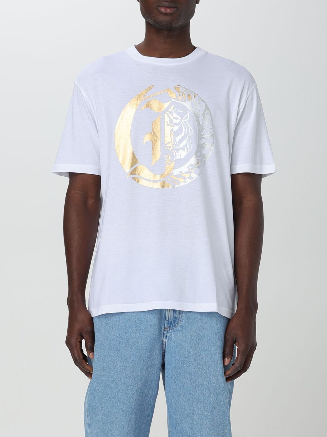 㥹  JUST CAVALLI T  ۥ磻 T-shirts 76OAHG05CJ300 White  ̵ åԥ̵...