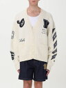 オフホワイト OFF WHITE セーター ニットウェア メンズ ベージュ Knitwear OMHB019C99KNI001 Beige 関税 送料無料 ラッピング無料 2025AW gi