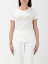 LIU JO リュー ジョー ホワイト White Tシャツ レディース 春夏2024 TA4246JS003 【関税・送料無料】【..