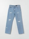 ドルチェ&ガッバーナ DOLCE&GABBANA レギュラーフィットジーンズ デニム ボーイズ ブルー Regular fit jeans L42F44LDB88 Denim 関税 送料無料 ラッピング無料 2024SS gi