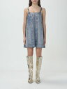 【1000円OFFクーポン配布中!!】 ヴェルサーチェ・ジーンズ・クチュール VERSACE JEANS COUTURE ワンピース ドレス レディース ブルー Dresses 76HAO954DS013 Blue 関税 送料無料 ラッピング無料 2024SS gi