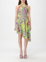 【1000円OFFクーポン配布中!!】 ヴェルサーチェ・ジーンズ・クチュール VERSACE JEANS COUTURE ワンピース ドレス レディース マルチカラー Dresses 76HAO917NS395 Multicolor 関税 送料無料 ラッピング無料 2024SS gi