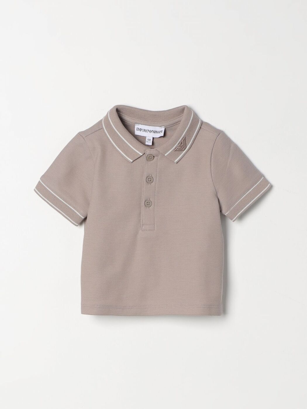 アルマーニベビー　ベビー服 【本日5の付く日ポイント4倍!】 EMPORIO ARMANI KIDS エンポリオ・アルマーニキッズ ベージュ Beige ベビーウェア ベビーユニセックス 春夏2024 3DHFM41JCYZ 【関税・送料無料】【ラッピング無料】 gi