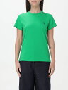 POLO RALPH LAUREN ラルフローレン グリーン Green Tシャツ レディース 春夏2024 211898698020 【関税・送料無料】【ラッピング無料】 gi