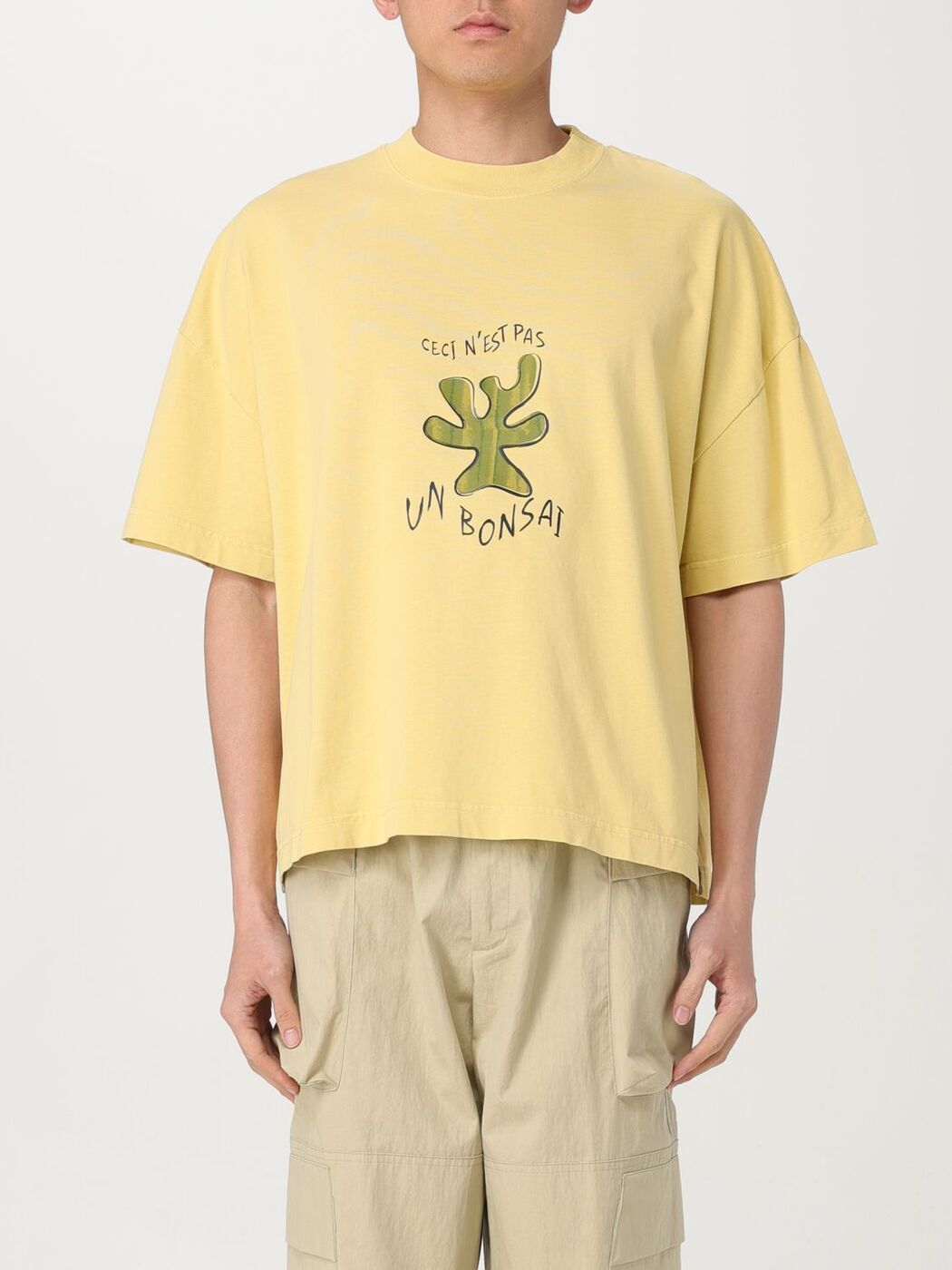 BONSAI T   T-shirts SS24TS003001 Yellow  ̵ åԥ̵ 2024SS gi