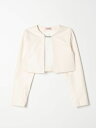 リュー ジョ― LIU JO バイカージャケット ジャケット ガールズ Biker jackets GA4080E0392 Ivory 関税 送料無料 ラッピング無料 2024SS gi