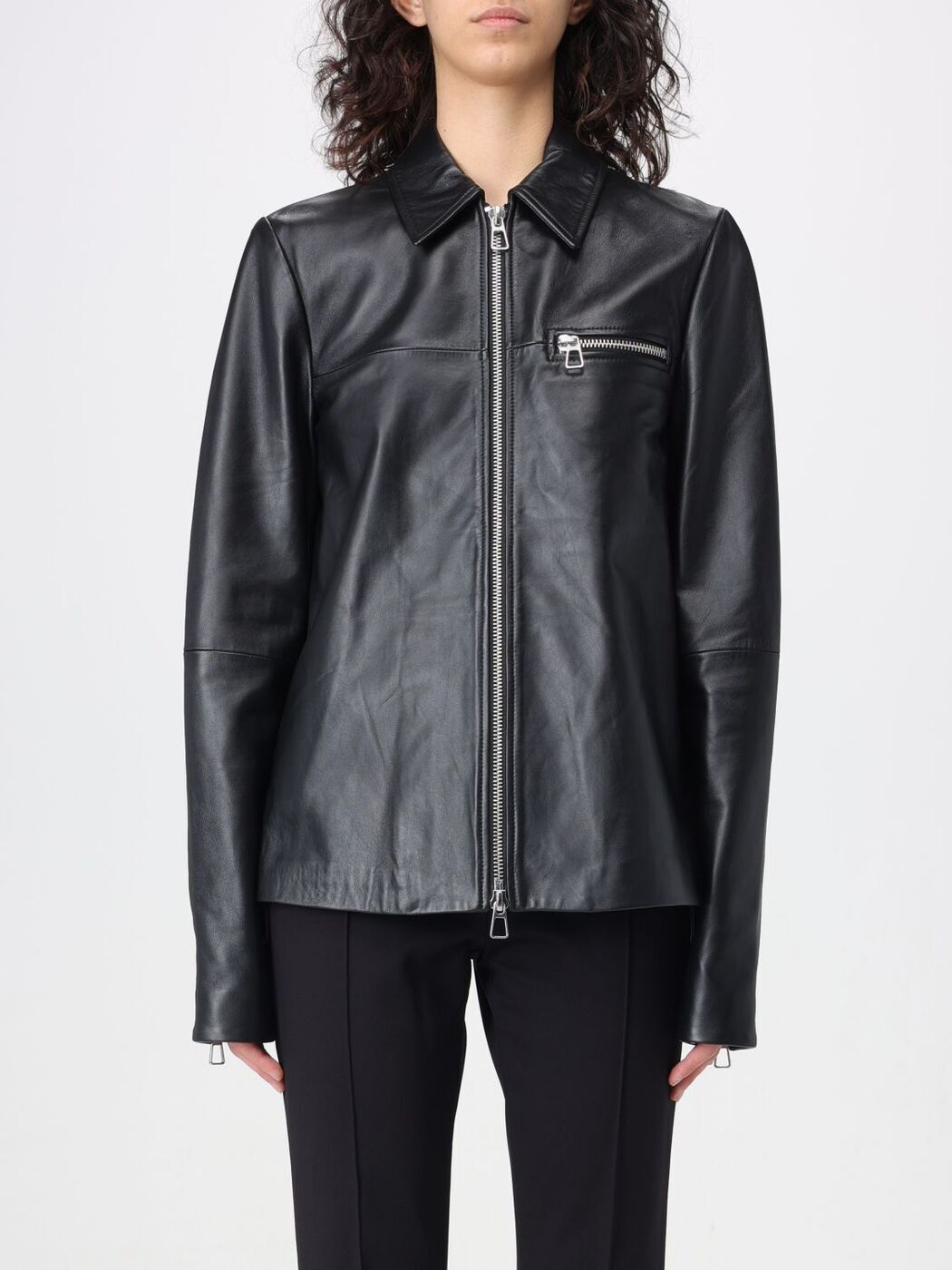 【土日限定クーポン配布中！】 SPORTMAX スポーツマックス ブラック Black ジャケット レディース 春夏2024 2412441011600 【関税・送料無料】【ラッピング無料】 gi