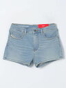 【15,000円以上1,000円OFF!!】 DIESEL ディーゼル ブルー Denim ショーツ ガールズ 春夏2024 J00205KXBKW 【関税・送料無料】【ラッピング無料】 gi