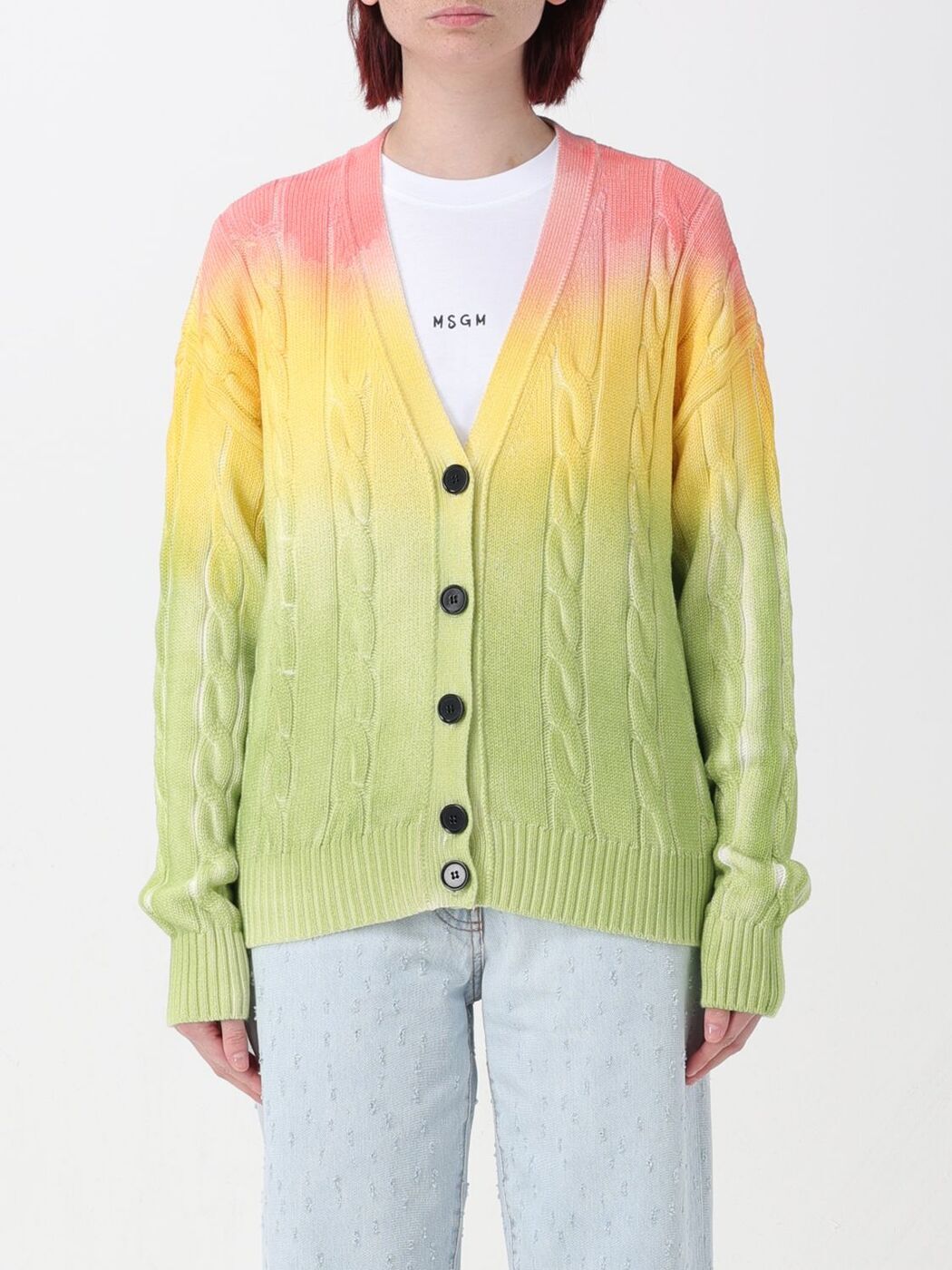 MSGM エムエスジーエム マルチカラー Multicolor ニットウェア レディース 春夏2024 3641MDM193247276 【関税・送料無料】【ラッピング無料】 gi