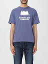 SAVE THE DUCK セイブザダック ブルー Blue Tシャツ メンズ 春夏2024 DT1714MBESY18 【関税 送料無料】【ラッピング無料】 gi