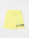 【15,000円以上1,000円OFF!!】 GIVENCHY ジバンシィ イエロー Yellow ショーツ ボーイズ 春夏2024 H30281 【関税・送料無料】【ラッピング無料】 gi