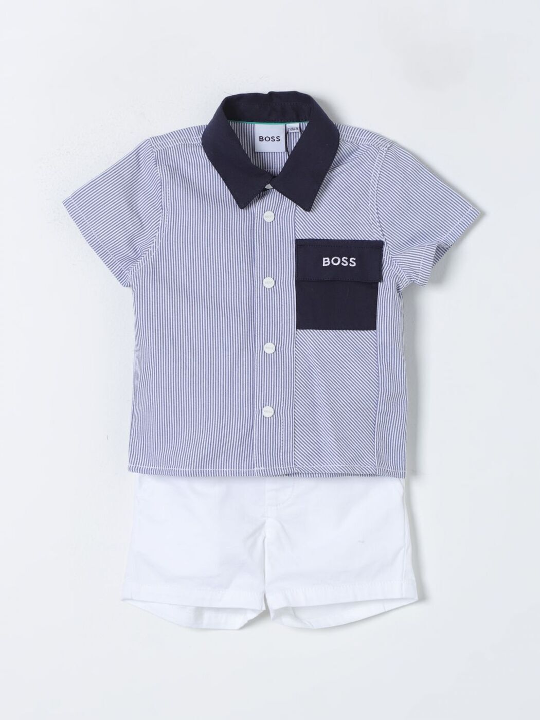 BOSS KIDSWEAR ܥå ֥롼 Blue ٥ӡ ٥ӡ˥å ղ2024 J50805 ڴǡ̵ۡڥåԥ̵ gi