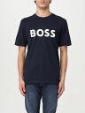 ボス BOSS Tシャツ メンズ ブルー T-shirts 50495742 Blue 関税 送料無料 ラッピング無料 2024SS gi