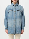【本日ポイント4倍!!】 パーム エンジェルス PALM ANGELS スーツジャケット スーツ ジャケット レディース ブルー Suit Jackets PWYD021S24DEN001 Blue 関税 送料無料 ラッピング無料 2024SS gi