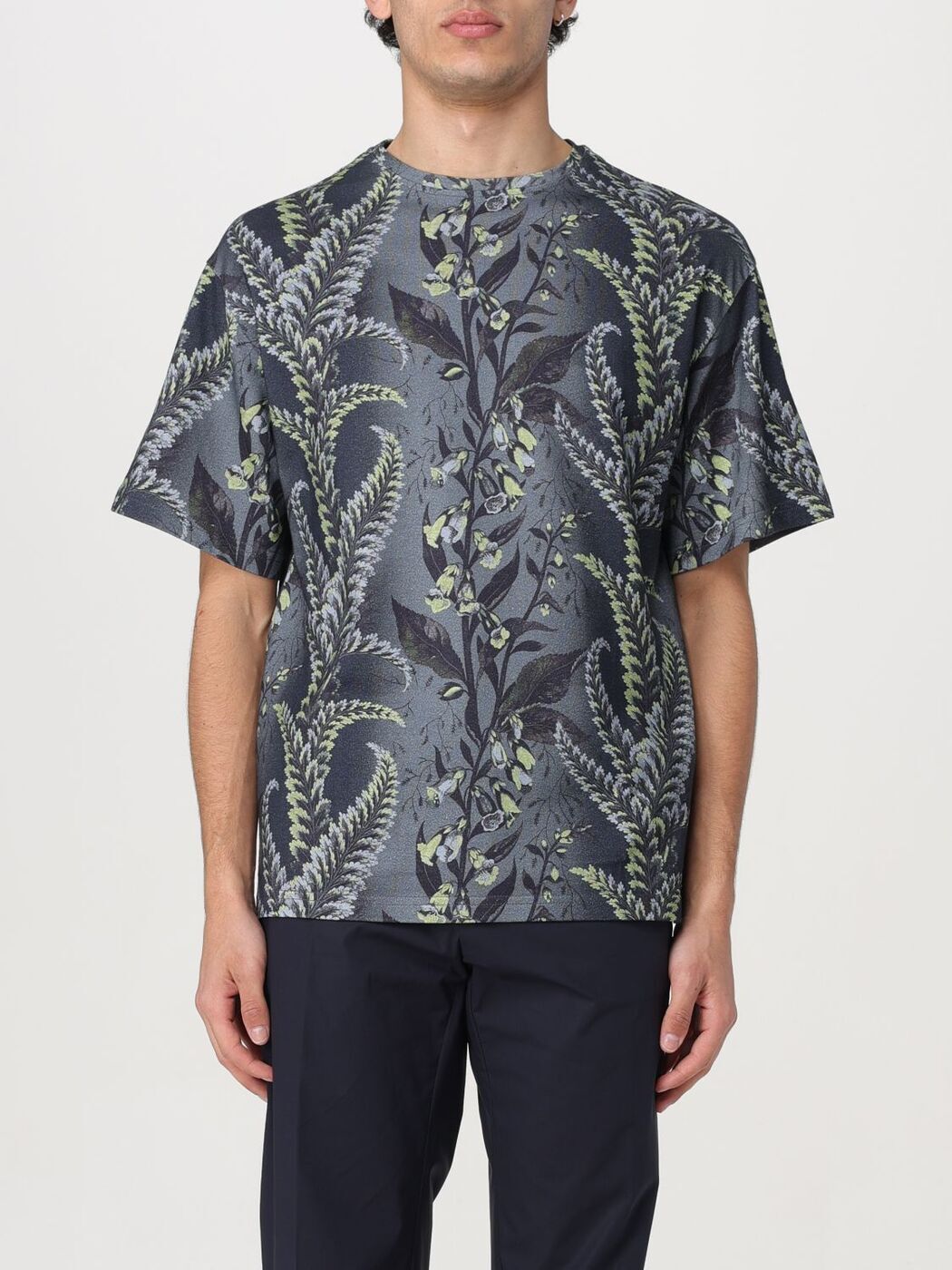 【楽天スーパーSALE!!50000円以上3000円OFFクーポン対象】 ETRO エトロ ブラック Black Tシャツ メンズ 春夏2024 MRMA0004AJ059 【関税・送料無料】【ラッピング無料】 gi