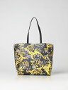 【三連休限定1000円OFF】 ヴェルサーチェ・ジーンズ・クチュール VERSACE JEANS COUTURE トートバッグ レディース Tote bags 74VA4BZ1ZS599 Black 1 関税 送料無料 ラッピング無料 2023SS gi