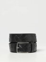 ボッテガヴェネタ ベルト（メンズ） 【0の付く日ポイント4倍】 BOTTEGA VENETA ボッテガ ヴェネタ ブラック Black ベルト メンズ 春夏2024 609182V3IM1 【関税・送料無料】【ラッピング無料】 gi