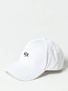 【15,000円以上1,000円OFF!!】 ARMANI EXCHANGE アルマーニ エクスチェンジ ホワイト White 帽子 メンズ 春夏2024 954112CC571 【関税・送料無料】【ラッピング無料】 gi