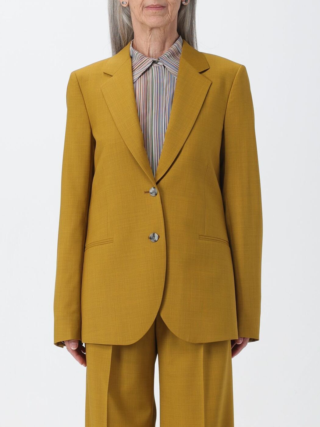 【毎月1日はエントリーでポイント3倍！】 PAUL SMITH ポールスミス イエロー Yellow ジャケット レディ..